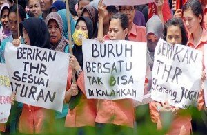 F-AKSI BURUH TUNTUT THR-EKY F SATELITNEWS