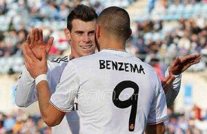 Gareth Bale dan Karim Benzema