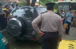 f-polisi amankan mobil pns bogor korban pembunuhan-dok satelitnews