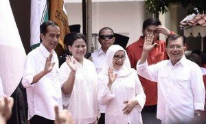 f-Joko Widodo dan Jusuf Kalla dideklarasikan sebagai capres dan cawapres 2014 dari PDIP Nasdem, PKB dan Hanura-mfathrajpnn