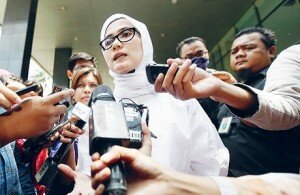 f-bupati Lebak Iti Octavia Jayabaya di KPK-hendraekajpnn